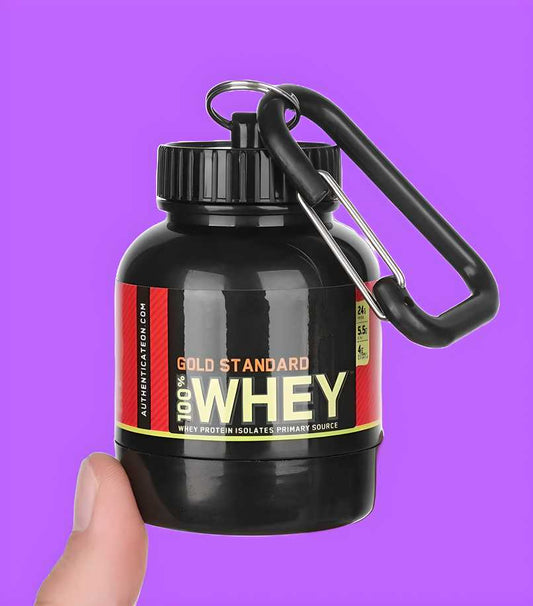 Whey Container Key Chain