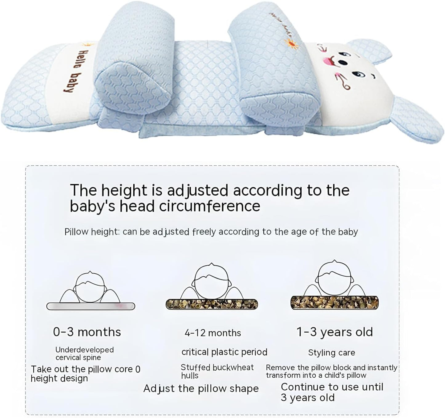 BabyCare™ - Head Supporting Pillow
