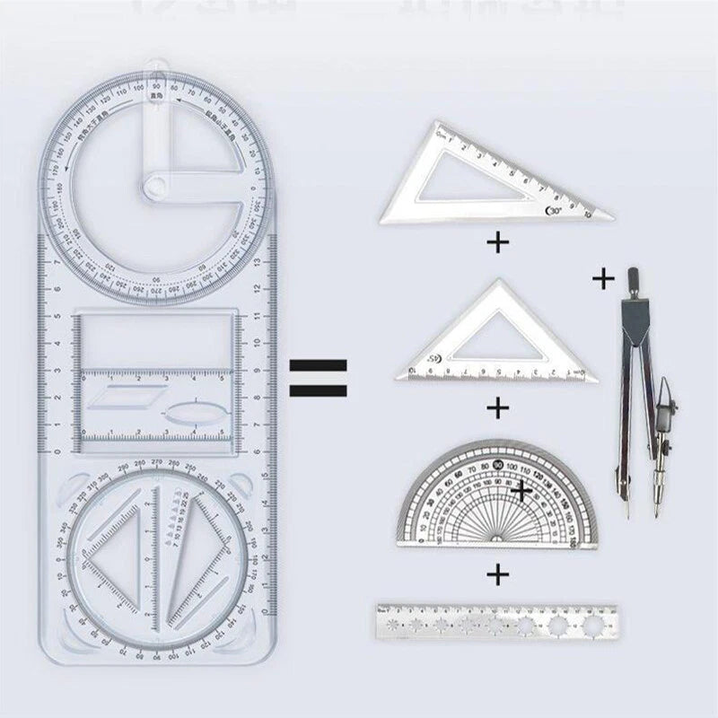Multifunctional Geometric Ruler