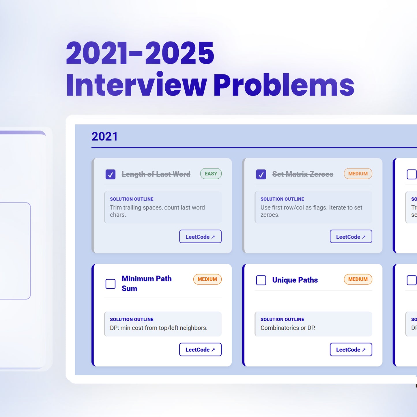 300+ FAANG Previous Year Questions